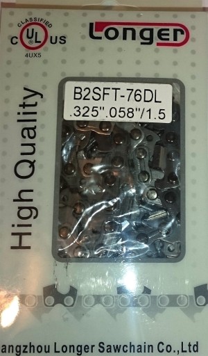 łańcuch do piły pilarki Husqvarna 76 ogniw 38 zęby 1,5mm do cięcia drewna