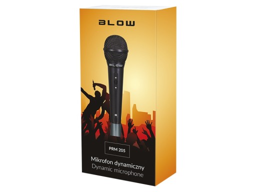 Микрофон PRM 205 BLOW + разъем 6,3 мм — кабель XLR