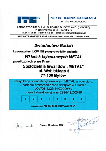 wkładka Metal G31/36 system jednego klucza