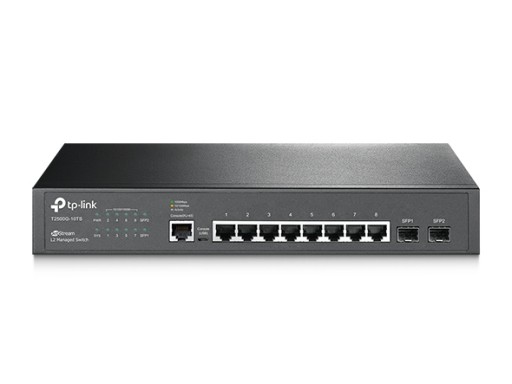 Коммутатор TP-Link T2500G-10TS (TL-SG3210) 8x1 Гбит SFP