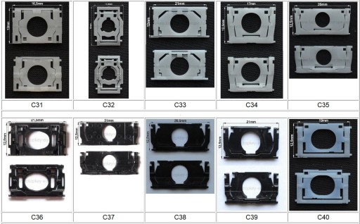 Duże zaczepy pod klawisze przyciski do klawiatury z klawiatury!