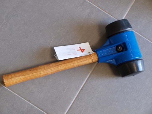 Młotek MBM 05 brukarski gumowy 3,2 kg 415 mm Mimal