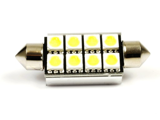 8-светодиодная трубка Canbus C5W C10W CAN BUS SMD 42 мм