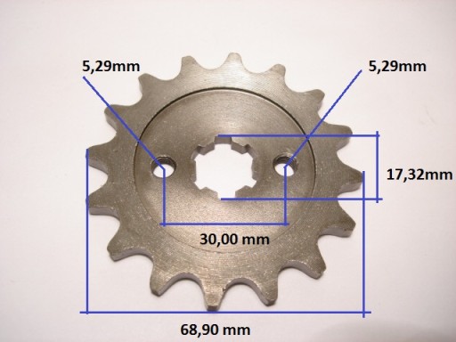 ŁAŃCUCH ZĘBATKA ZĘBATKI QUAD ATV 50 70 110 125