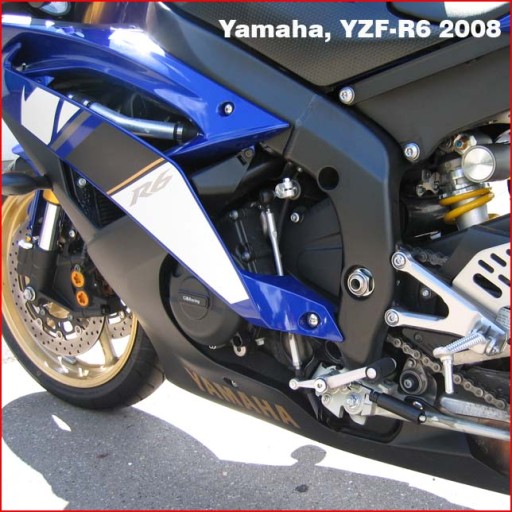 КРЫШКА ГЕНЕРАТОРА - YAMAHA R6 2006-2024 гг.