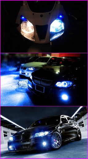 Zestaw Xenon Super SLIM PALNIKI +PRZETWORNICE +LED