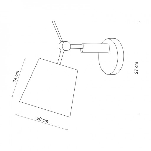 Настенный светильник ZYTA WALL XS AZ2479 Azzardo