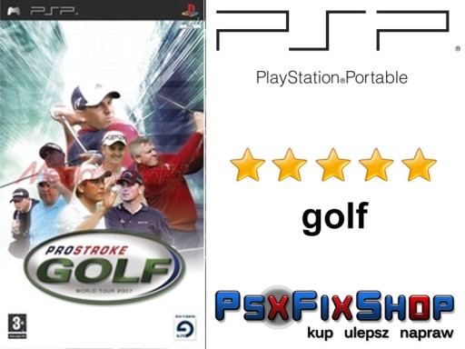 PROSTROKE GOLF PSP GAME =PsxFixShop= GW!