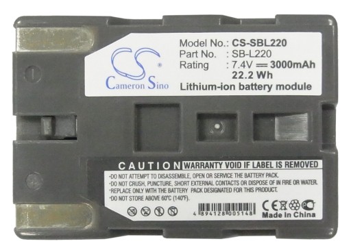 Аккумулятор SAMSUNG SB-L220 SB-L110 VP-D103