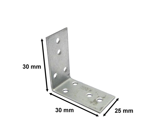 СОЕДИНИТЕЛЬ УГЛОВОЙ МОНТАЖНЫЙ 30х30х25 комплект из 10 шт.