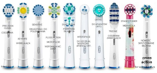 Oral-B Braun E20N-10 Precision Clean 10 насадок