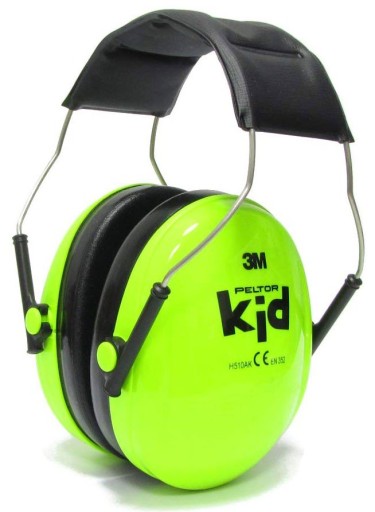 Детские наушники 3M Peltor Kid, зеленые