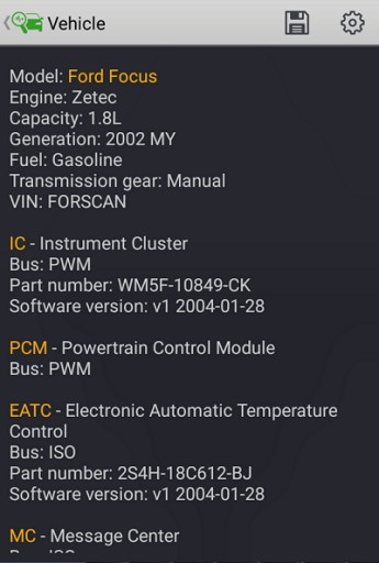 FORD ELM327 Bluetooth MSCAN Интерфейс HSCAN 2015 г.