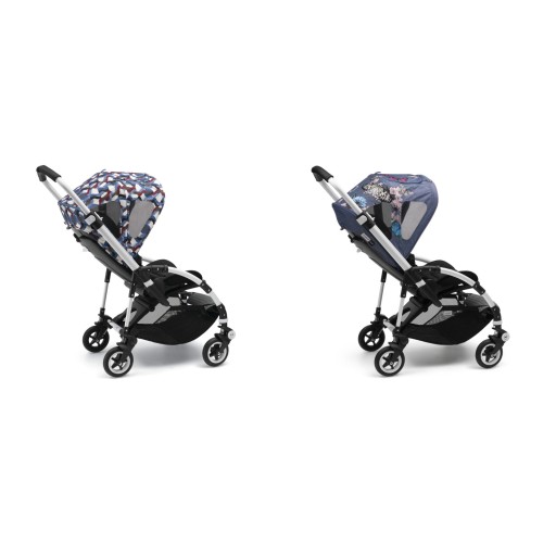 Bugaboo Canopy с защитой от ультрафиолета и солнцезащитным козырьком Prem Bee5 Wawa