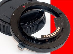 Leica R - адаптер Olympus 4/3, подтверждение фокусировки АФ, также бесконечность