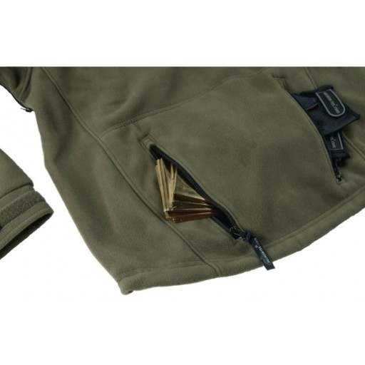 Bluza Męska Polarowa Polar Kurtka Helikon Patriot Gruba i Ciepła Coyote M