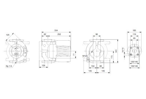 Циркуляционный насос Grundfos MAGNA 65-120 F № 96504873