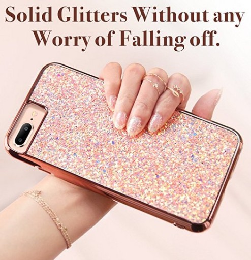 Чехол ESR для iPhone 7 Plus Glitter Pink 5,5 дюйма