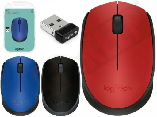 БЕСПРОВОДНАЯ МЫШЬ LOGITECH NANO M171, 3 ЦВЕТА, ХИТ!