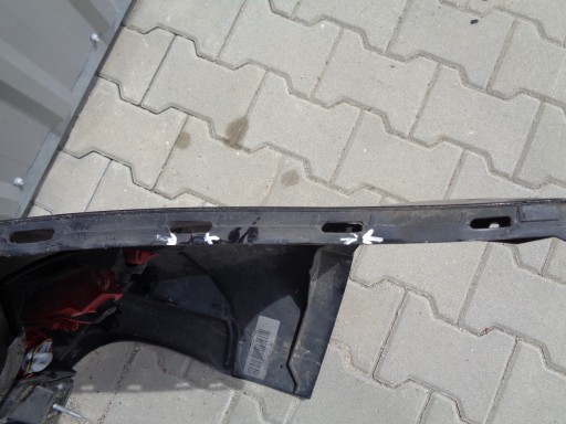 AUDI Q5 LIFT 8R0 SQ5 S LINE ЗАДНИЙ БАМПЕР 8R0807511D