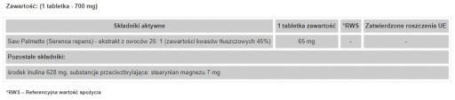 Saw Palmetto Saw Palmetto (ПРАСТАТА) 100 таблеток