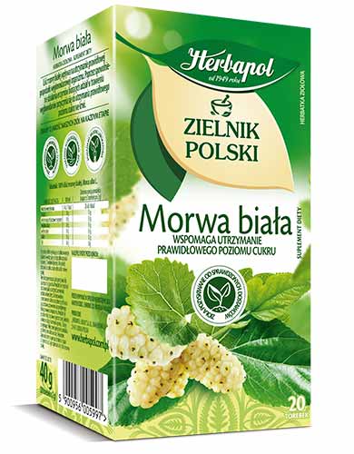 Herbata Herbapol Morwa Biała Zielnik Polski Ex20