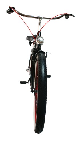 Мужской велосипед Beach Cruiser 26 черный DRACULA RoyalBi 3 скорости Shimano Retro