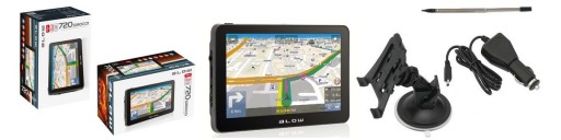 BLOW NAVIGATION GPS720 7 КАРТ ЕВРОПЫ PL НА ВЕЧНОСТЬ