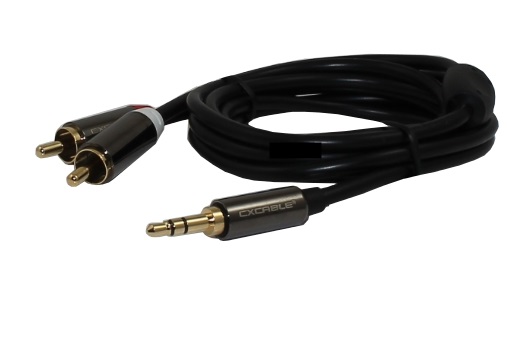 КАБЕЛЬ JACK 3,5 мм 2xRCA Cinch CX JR202 HiLine 2 м