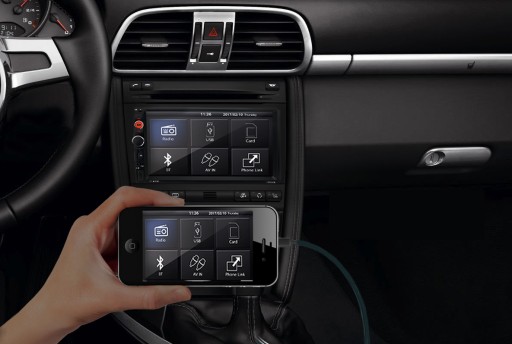 НАВИГАЦИОННОЕ РАДИО 2DIN С МИКРОФОНОМ SEAT LEON TOLEDO ALHAMBRA