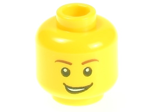 LEGO Head улыбка голова 3626cpb0405 желтый