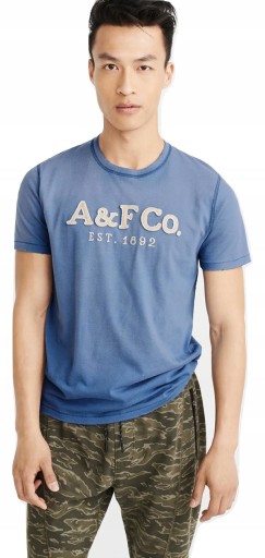 ABERCROMBIE & FITCH KOSZULKA T-SHIRT MĘSKI M