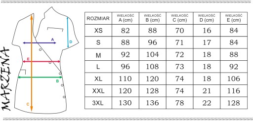 Медицинский фартук ХЛОПОК (13 цветов), размер 3XL