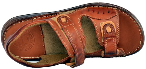 КОЖАНЫЕ САНДАЛИИ МУЖСКИЕ LUKPOL 812 LEATHER 45