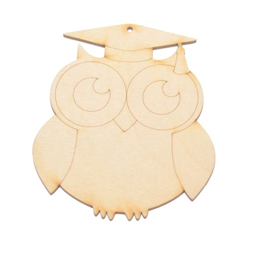 Подвеска OWL OWLS OWL из фанеры 10см sow7