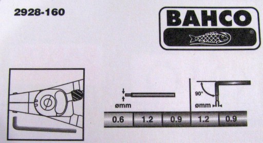 ЩИПЦЫ ДЛЯ ОДНИХ КОЛЬЦ BAHCO 5-в-1