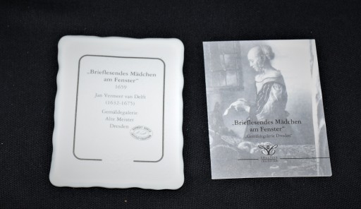 komplet 12 miniatur porcelanowych galerii z Drezna