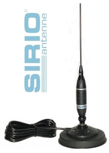 SIRIO OMEGA 27 MAG ИТАЛЬЯНСКАЯ CB АНТЕННА + НАКЛЕЙКА