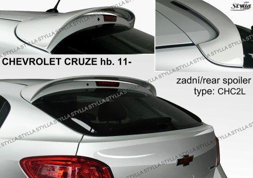 Спойлер спойлер на Chevrolet Cruze hb MK1 2011--