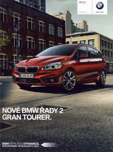 BMW 2 Gran Tourer проспект 2015 Чехия