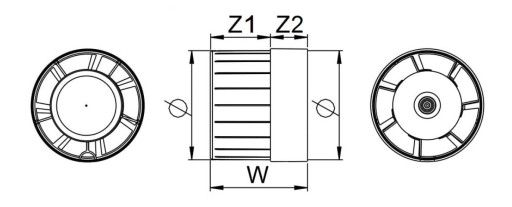 КАНАЛЬНЫЙ ВЕНТИЛЯТОР AWENTA WKA 125T ТАЙМЕР