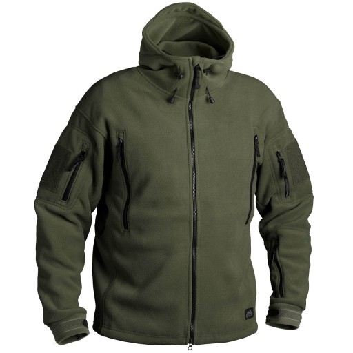 Helikon PATRIOT Double Fleece Оливково-зеленый флисовый свитшот L