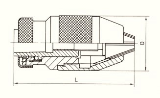 Сверлильный патрон B16 1-16мм + хвостовик МК4 + ключ