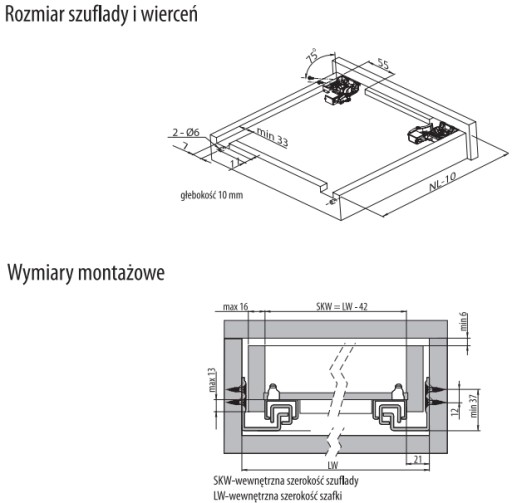 Нижняя монтажная направляющая CB20ST Amix 350