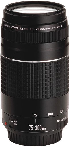 CANON EOS 4000D + 18-55 DC III+ 75-300 III, 2 аккумулятора
