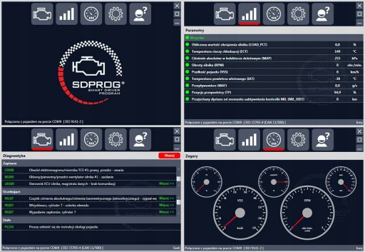 ДИАГНОСТИЧЕСКИЙ ИНТЕРФЕЙС VGATE iCAR PRO OBD2 BT + КОД АКТИВАЦИИ SDPROG PL