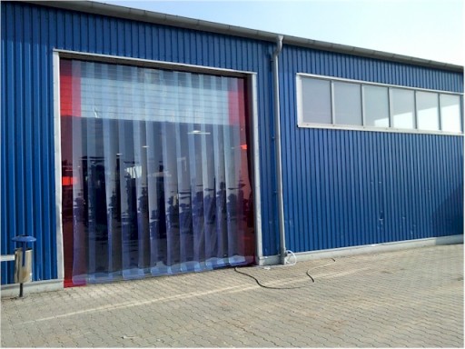 Kurtyna paskowa mocowanie kurtyny PCV 1230 INOX