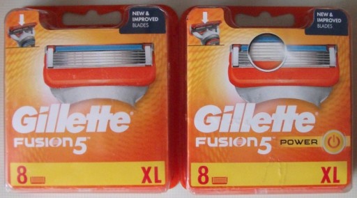 Новые сменные стержни для ножей Gillette Fusion 5, упаковка по 8 шт., Великобритания