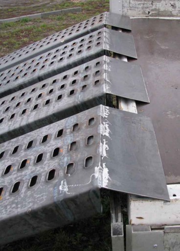 RYNNA Blacha aluminiowa Lohr 750 Panel Najazd Trap