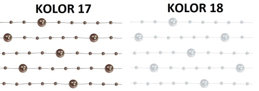 ЖЕМЧУЖНЫЕ ГИРЛЯНДЫ 1,3 М ЖЕМЧУЖНЫЕ ГИРЛЯНДЫ 20 x ЦВЕТ